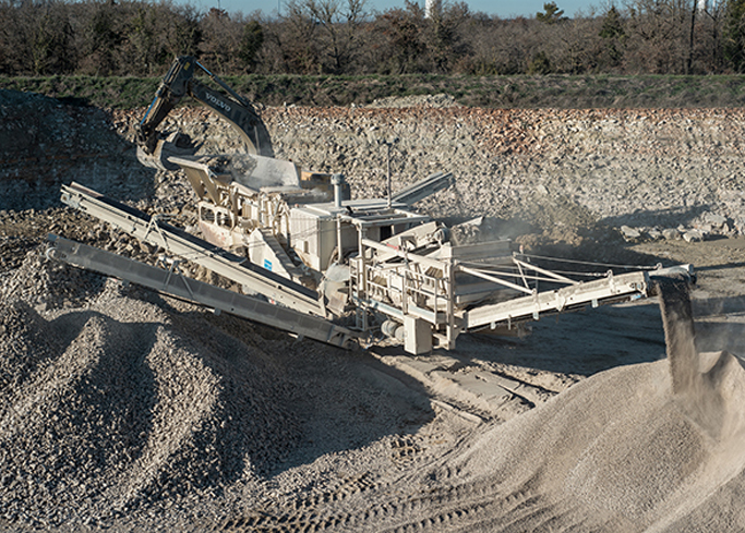 Nuestro equipo de trituración Gippo es capaz de producir 3.000 toneladas al día