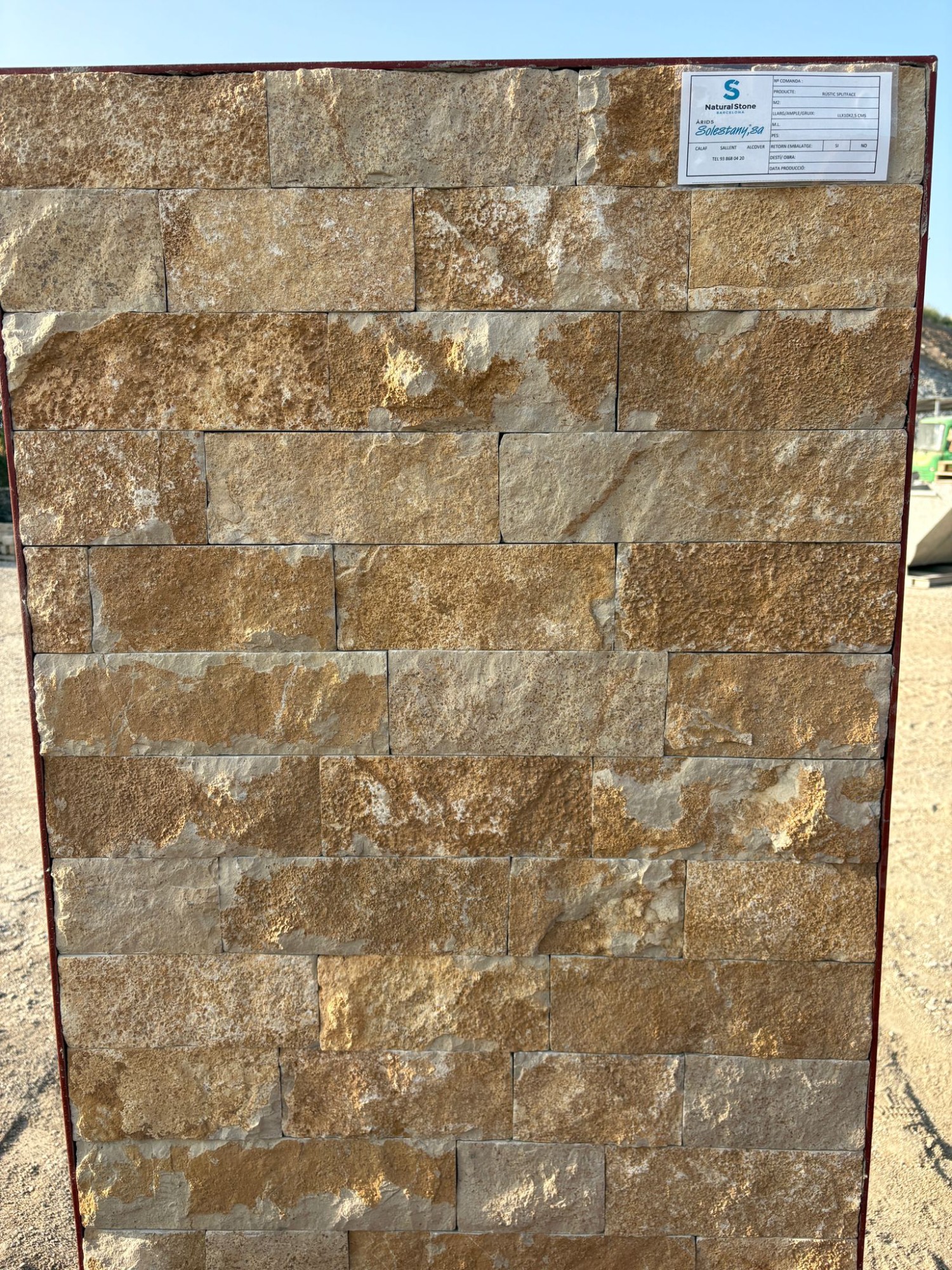 Splitface rustic Alcover 10xLL